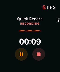 Scribeable on Apple Watch